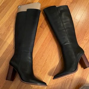 Brand New Vince Camuto Ellarra black boots 7 1/2